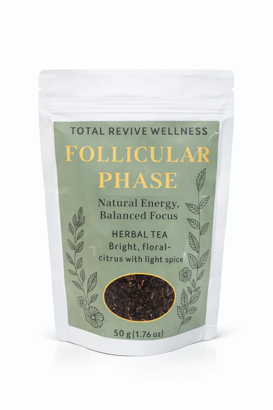 Follicular Phase Tea | Revitalize & Refresh Blend | Total Revive Wellness