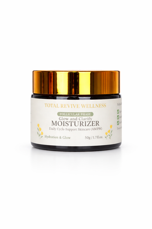 Follicular Phase Moisturizer | Glow & Renewal | Total Revive Wellness