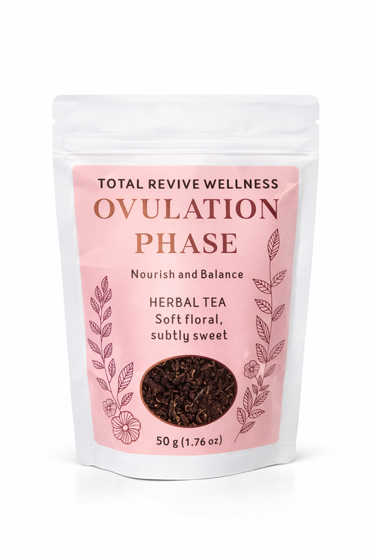 Ovulation Phase Tea | Radiance & Balance Blend | Total Revive Wellness