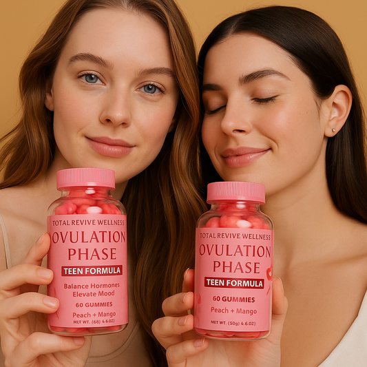Ovulation Phase Gummies | Radiance & Balance Blend | Total Revive Wellness