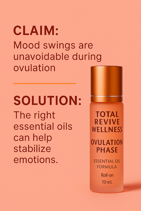 Ovulation Phase Essential Oil | Balance Hormones & Elevate Mood | Total Revive Wellness