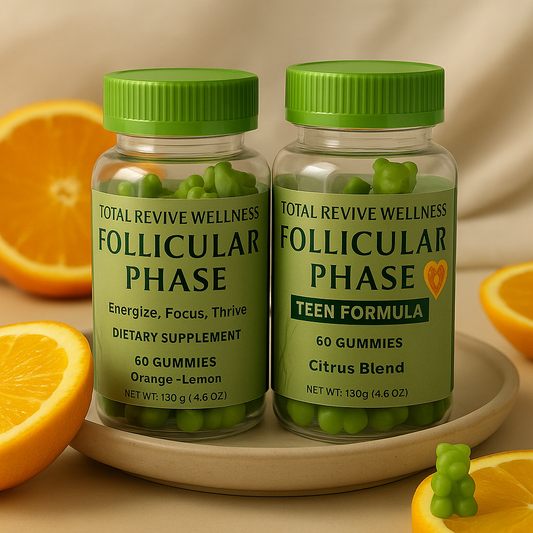 Follicular Phase Gummies | Revitalize & Refresh Blend | Total Revive Wellness