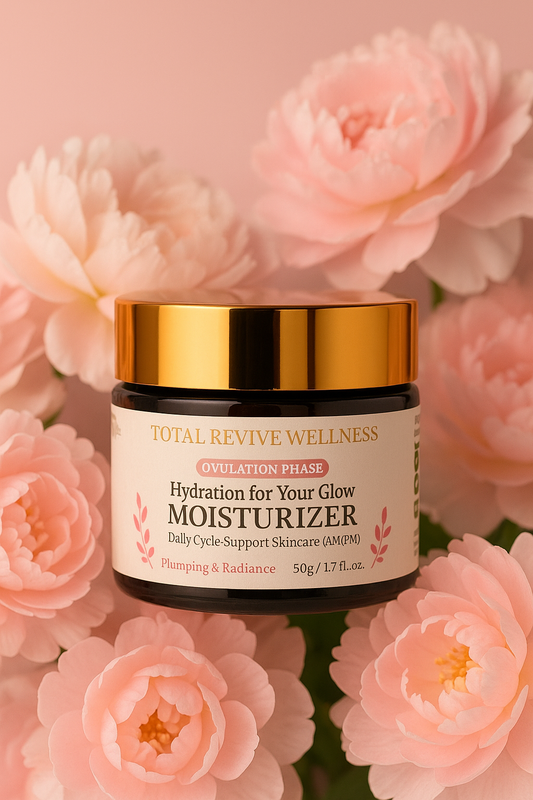 Ovulation Phase Moisturizer | Hydration & Glow | Total Revive Wellness