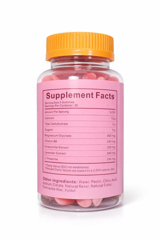 Luteal Phase Gummies | Restore & Soothe Blend | Total Revive Wellness