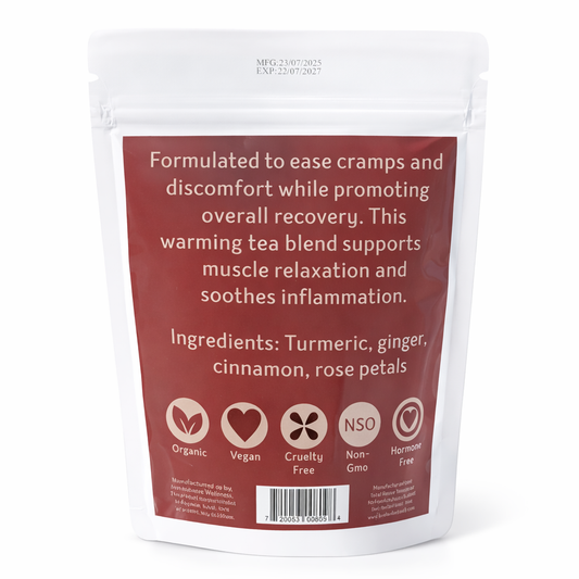 Menstrual Phase Tea | Comforting & Rejuvenating Blend | Total Revive Wellness