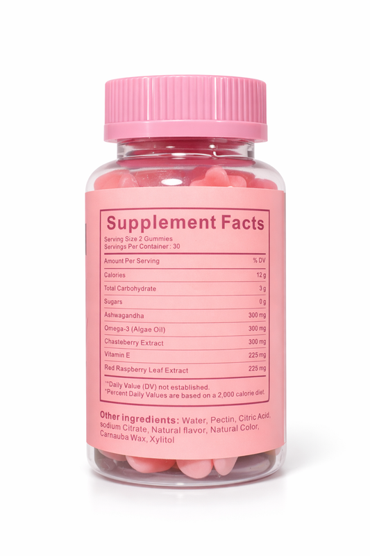 Ovulation Phase Gummies | Radiance & Balance Blend | Total Revive Wellness